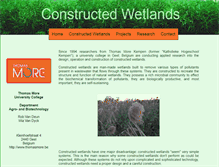 Tablet Screenshot of constructedwetlands.net